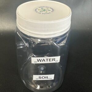 Jar Plastic 750ml - with Soil Secrets Labels