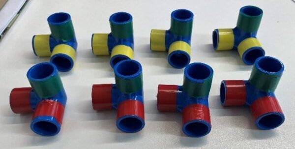 PVC Pipe 20mm x 496mm for Cubic Metre Kit (specify colour) - Image 2