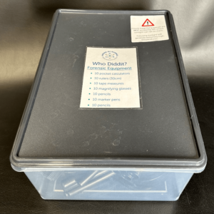Forensic Equipment Box and Label only