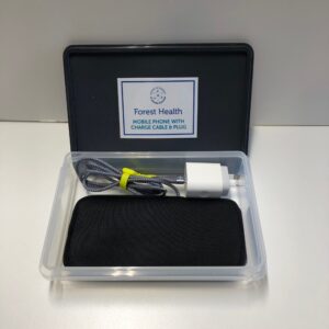 Box: Mobile Phone with Charge Cable and Plug FRST