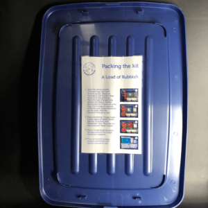 Label: Packing the Kit A Load of Rubbish