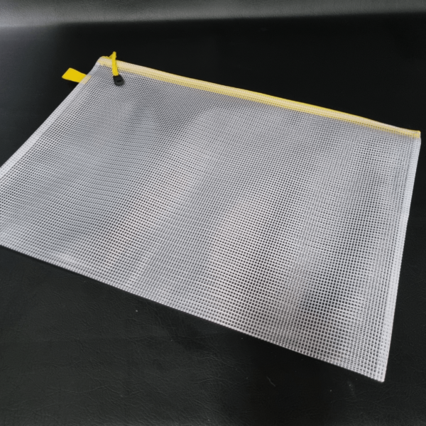 Mesh Pouch 450x325mm A3 Oversized with Laminated Label for Bug Id Guide