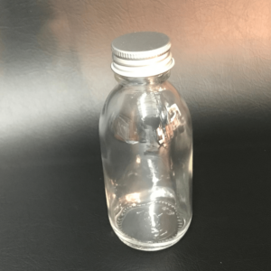 Bottles Glass 125ml with Aluminum Lid