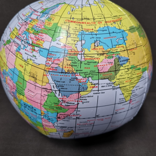 Inflatable World Globe