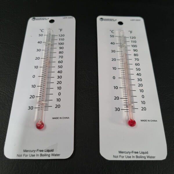 Thermometer for climate change Kit (pair)