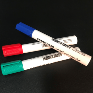 Whiteboard Marker Set of 3 (Red, Blue, Green)
