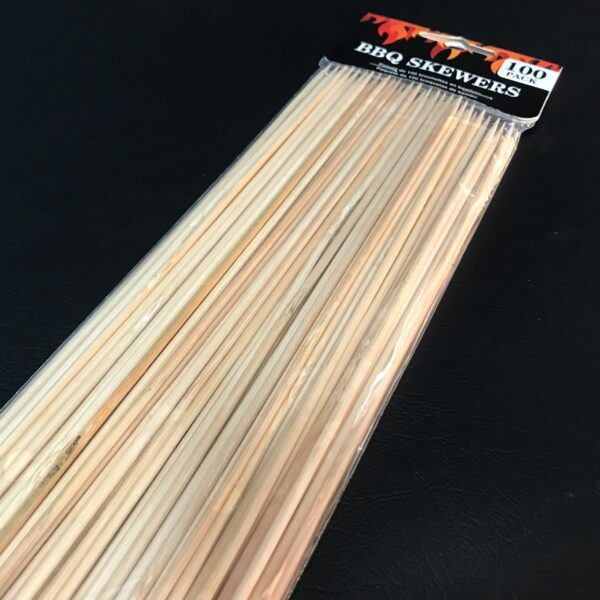 Skewers Wooden / Kebab Sticks (100) - Image 2