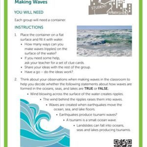 Worksheet: Making Waves - Green Laminated (6)