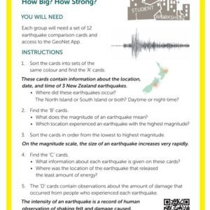 Worksheet: How Big? How Strong? Yellow Laminated (6)